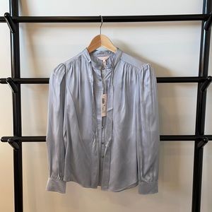BNWT Rebecca Taylor Silk button up blouse size 2